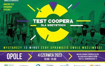 Test Coopera na Miejskim Stadionie Lekkoatletycznym 4 czerwca
